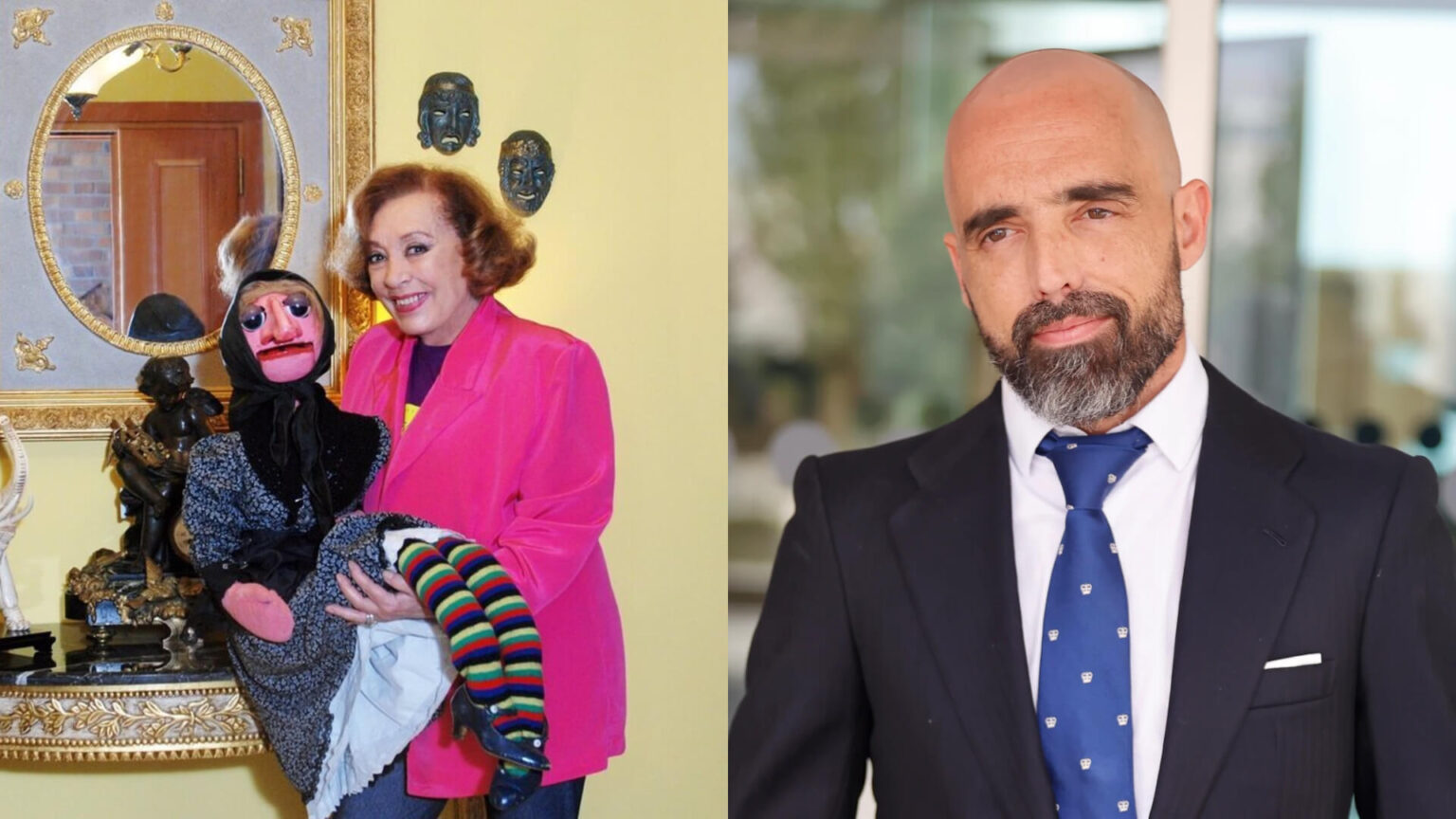 hijo de mari carmen y sus muñecos